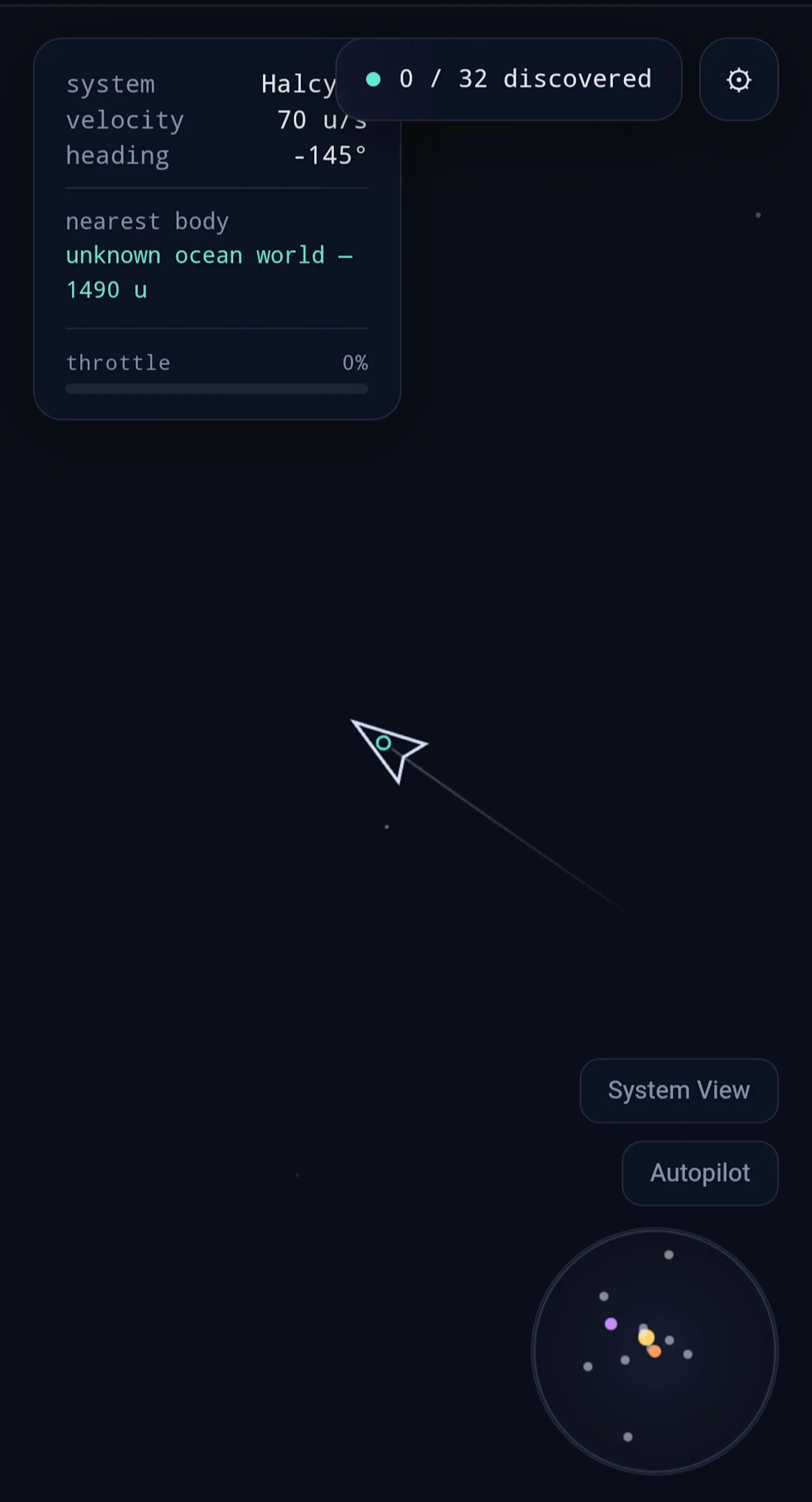 Drift — explore stars screenshot 1