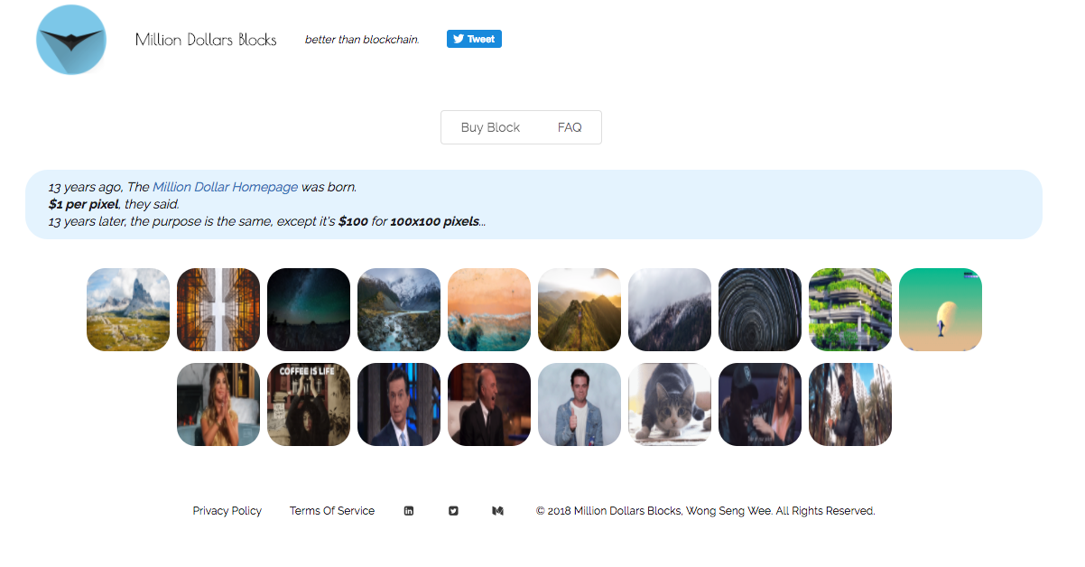 Million Dollars Blocks gallery image