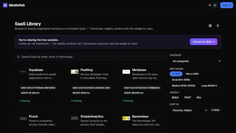 IdeateHub screenshot 1 (video preview)