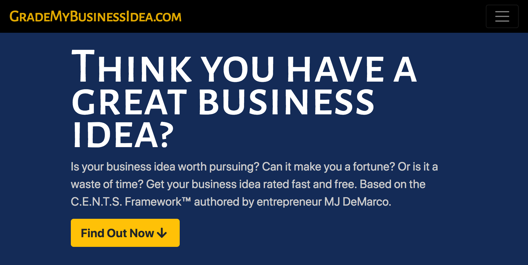 GradeMyBusinessIdea.com gallery image