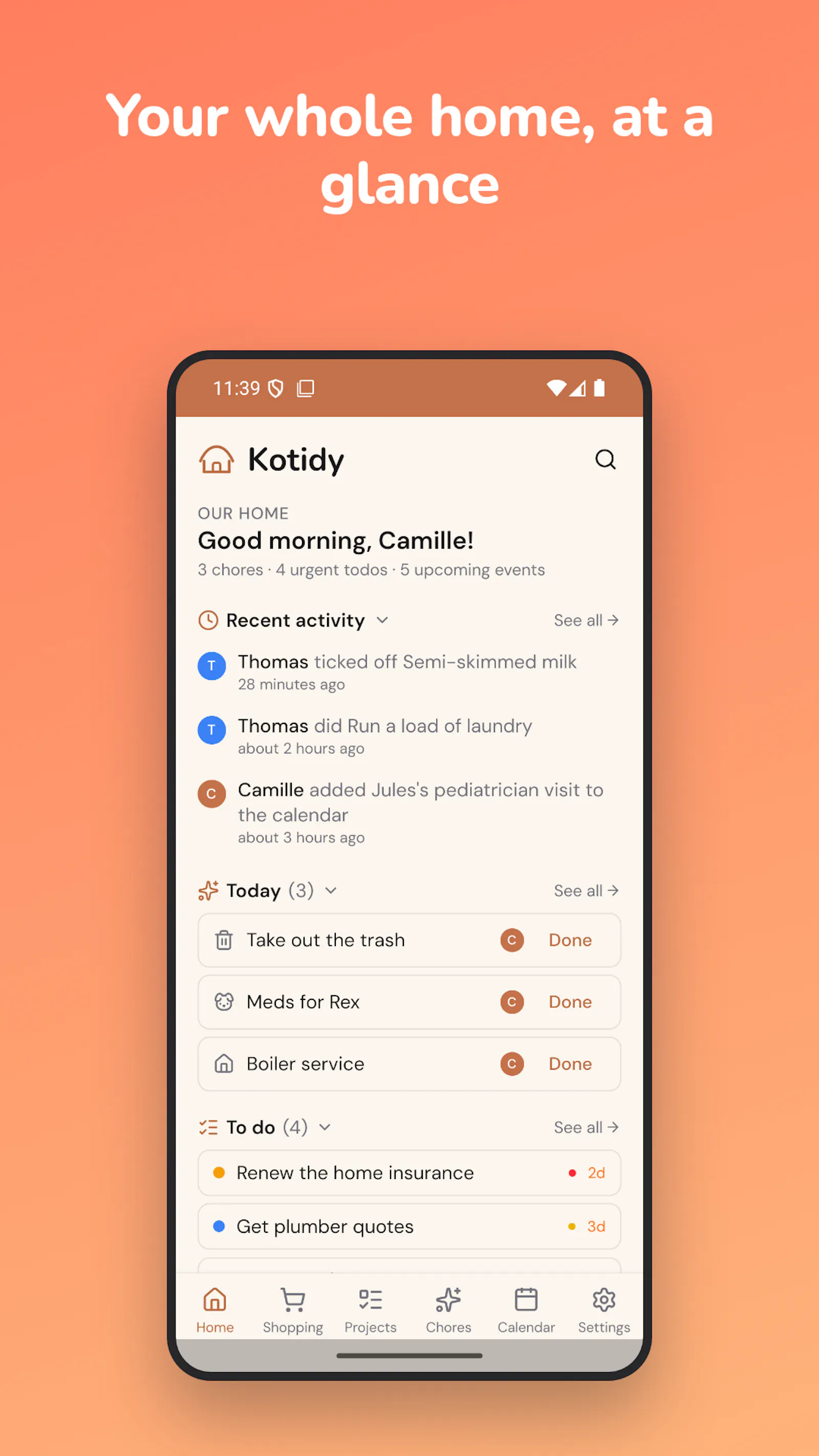 Kotidy screenshot 2