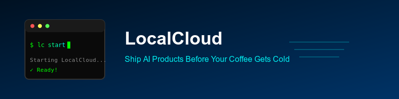 LocalCloud：AI DEVプラットフォームを完了しますメディア1