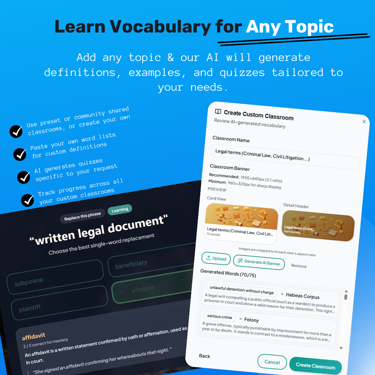 WordLingo - Main product screenshot demonstrating key features and user interface