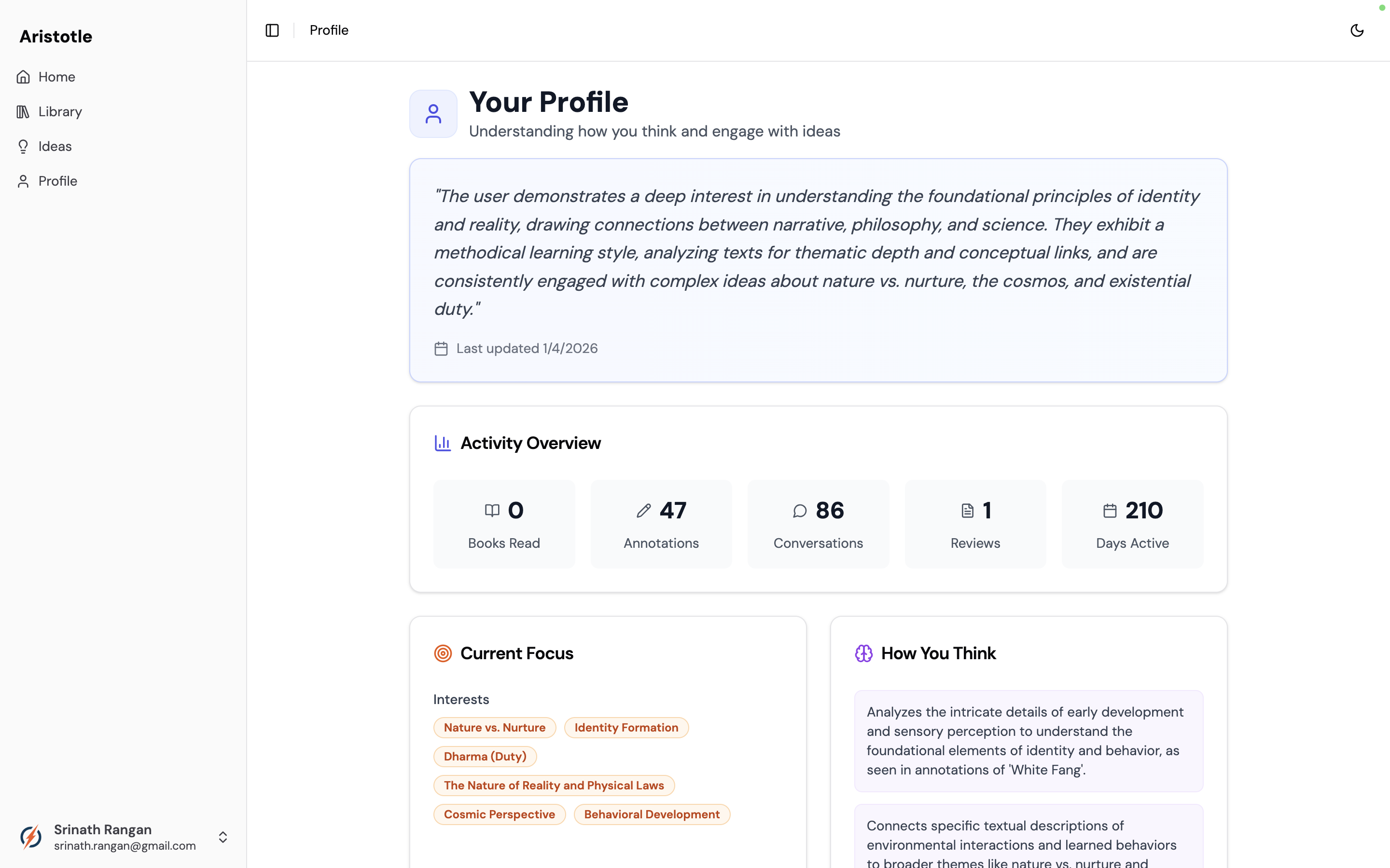 Aristotle gallery image