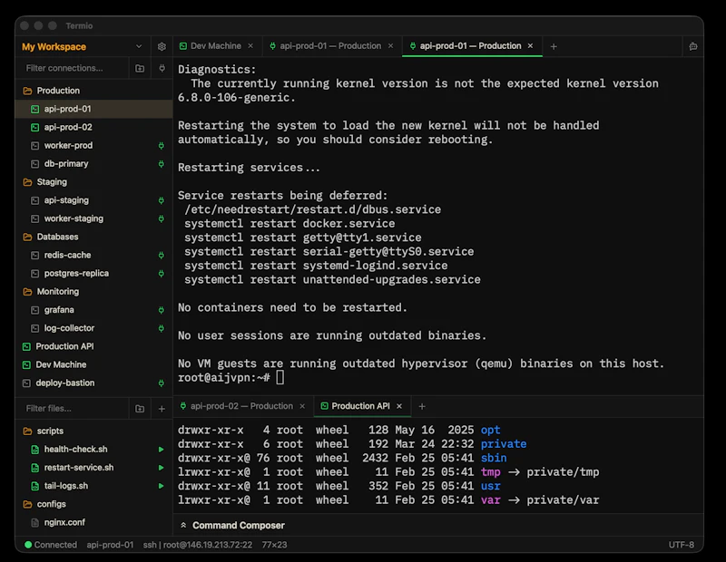 Termio screenshot 2