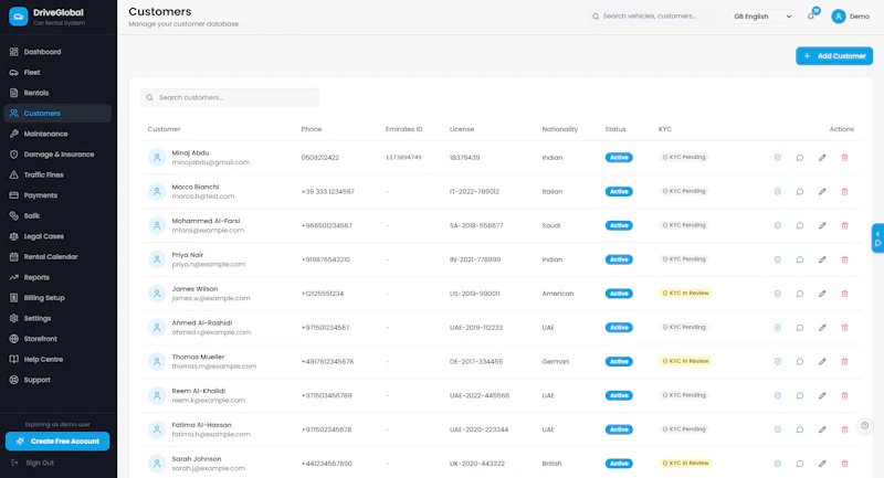Driveglobal screenshot 3