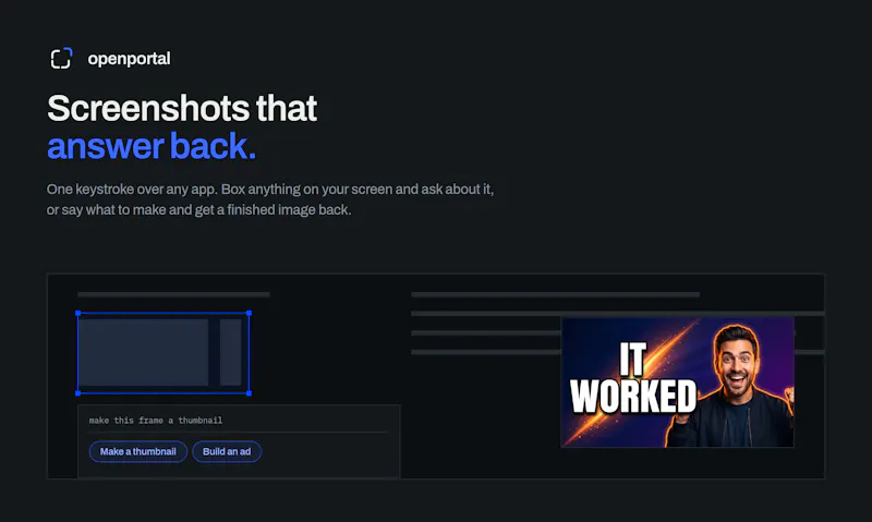Open Portal screenshot 2