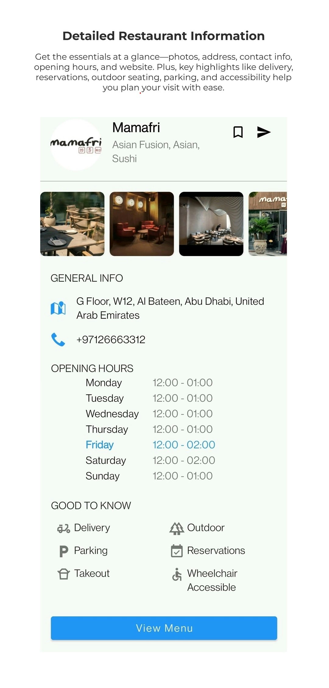 Média Résider - Avis du restaurant jusqu'au niveau du plat individuel 3