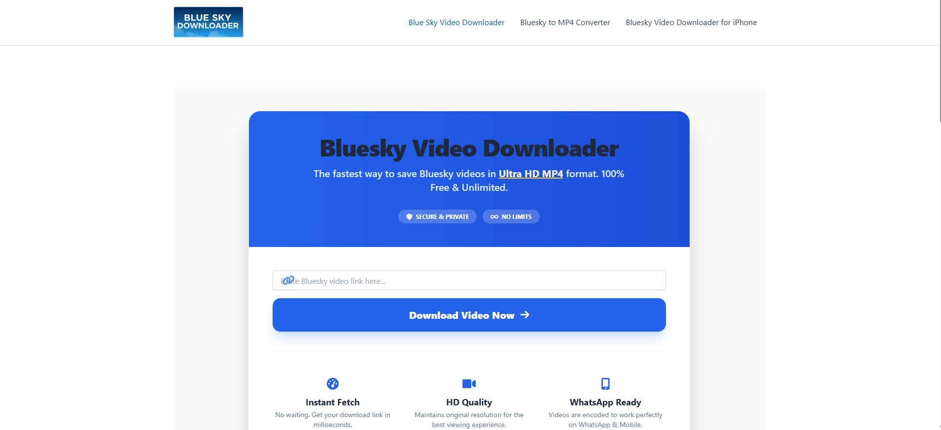 Blue Sky Downloader gallery image