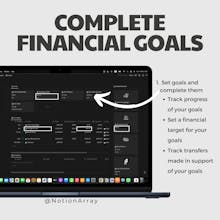 Finance Tracker Notion Template gallery image