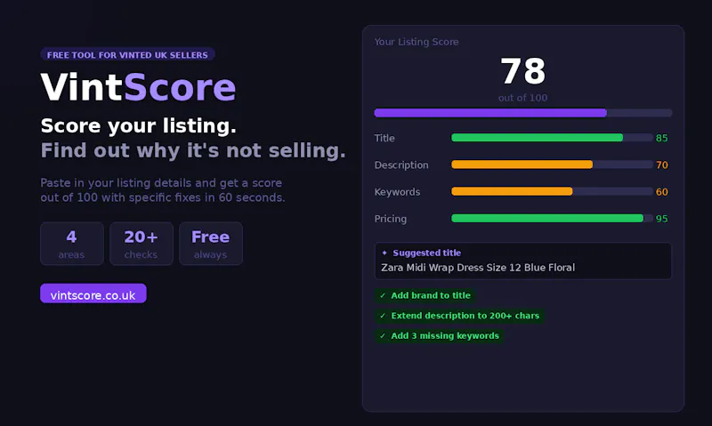 VintScore screenshot 1