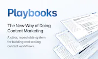 Playbooks in Content Marketing