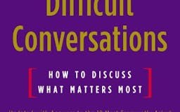 Difficult Conversations media 1