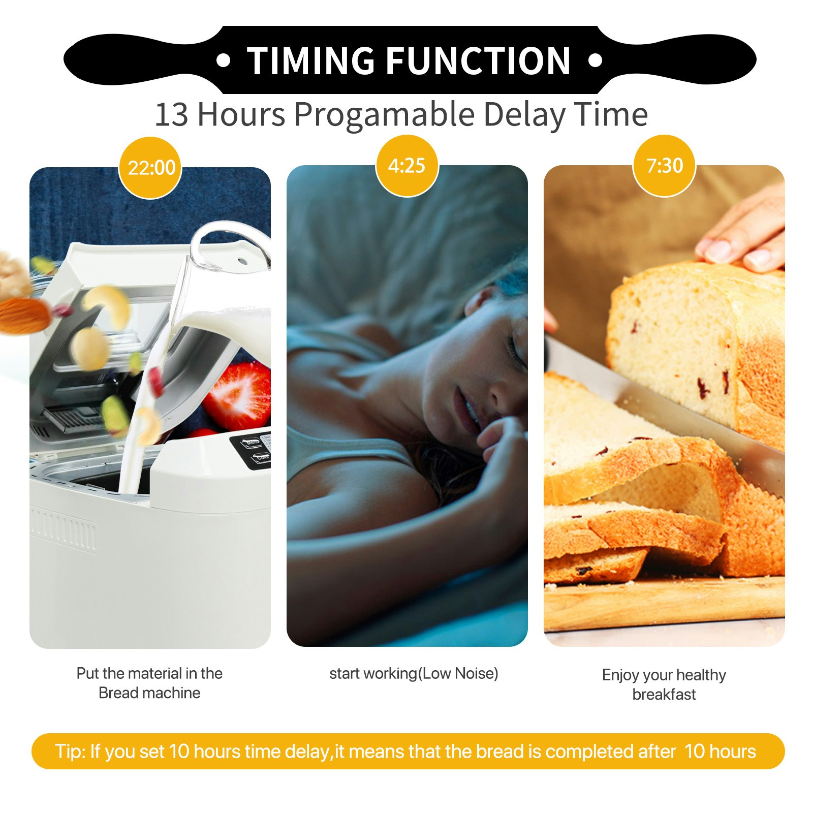 AUCMA Bread Maker gallery image