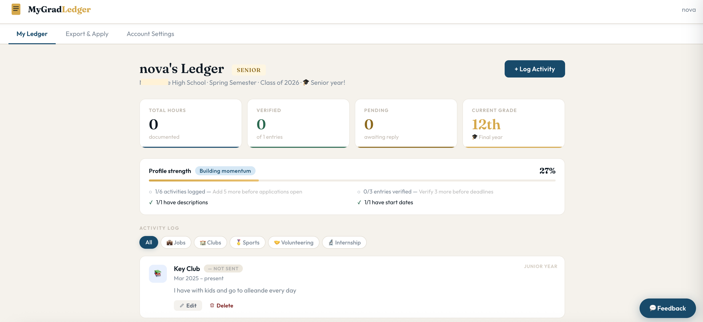MyGradLedger  gallery image