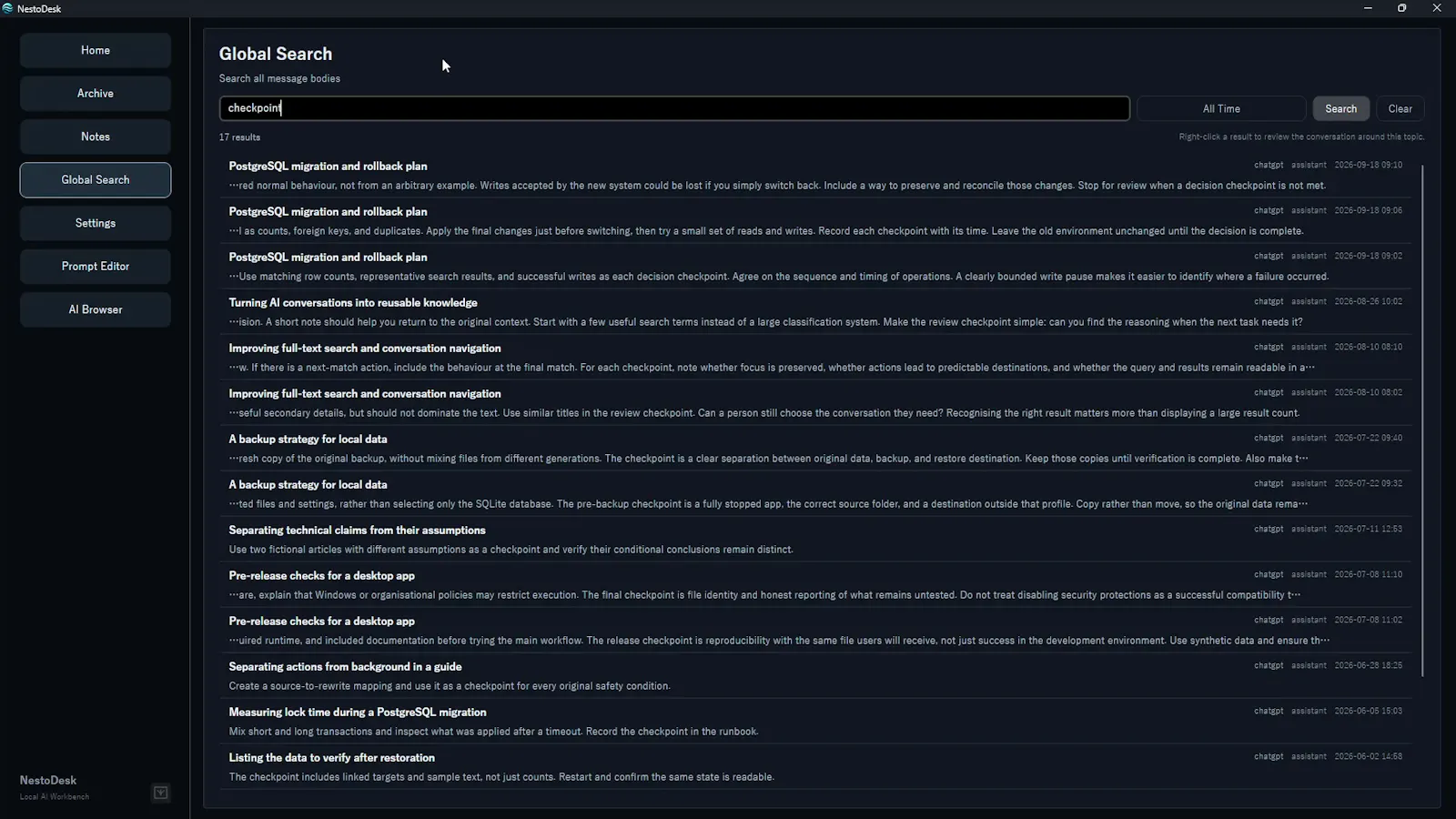 NestoDesk screenshot 3
