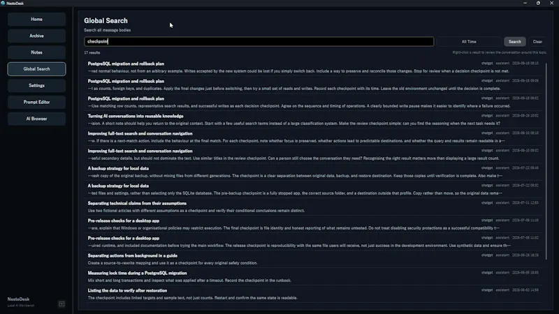 NestoDesk screenshot 3