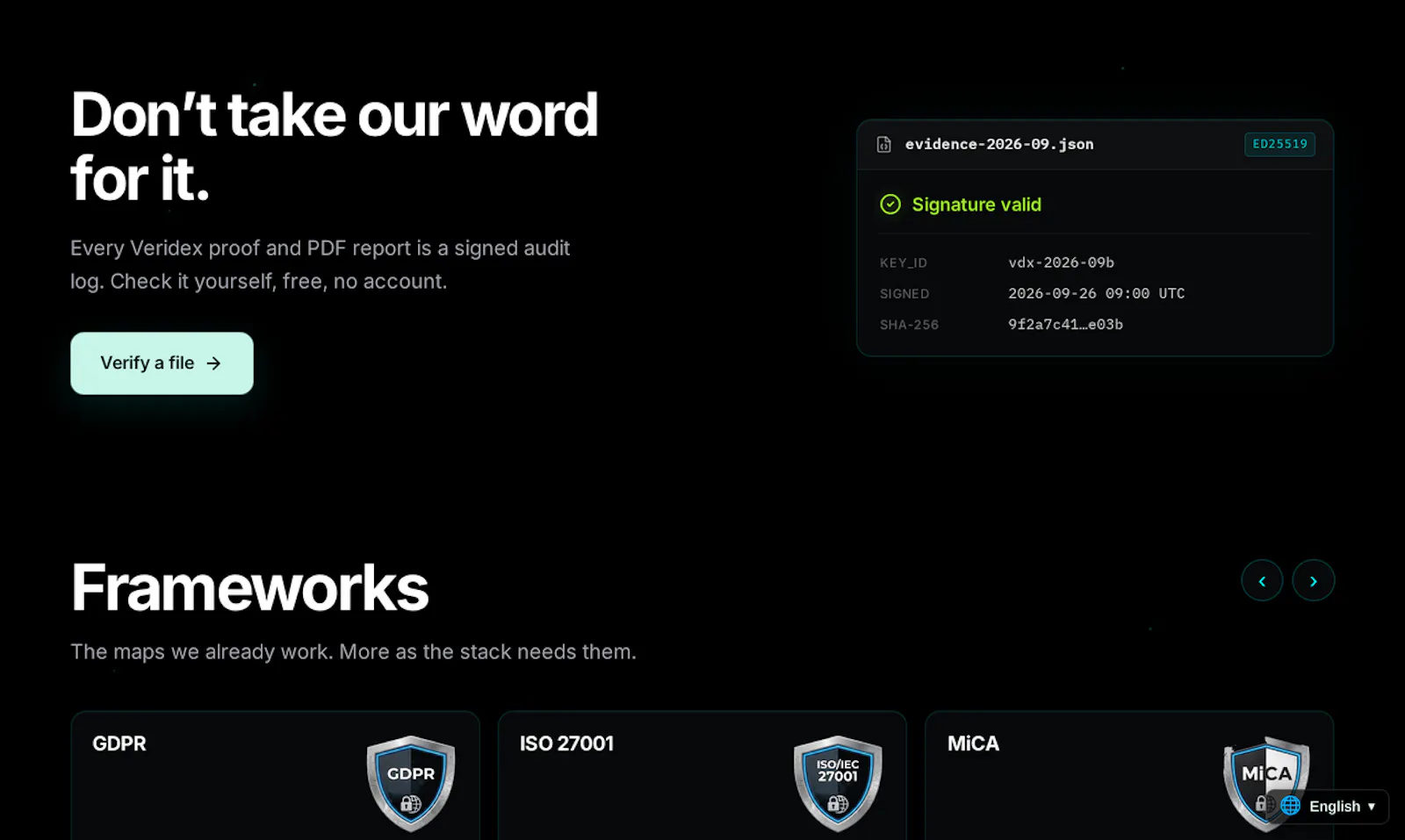 Veridex by AlfaNest Labs screenshot 4