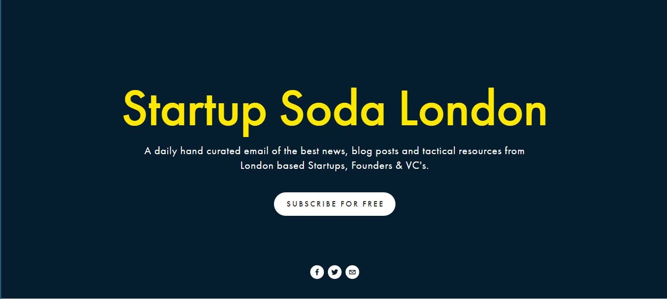 Startup Soda London media 1