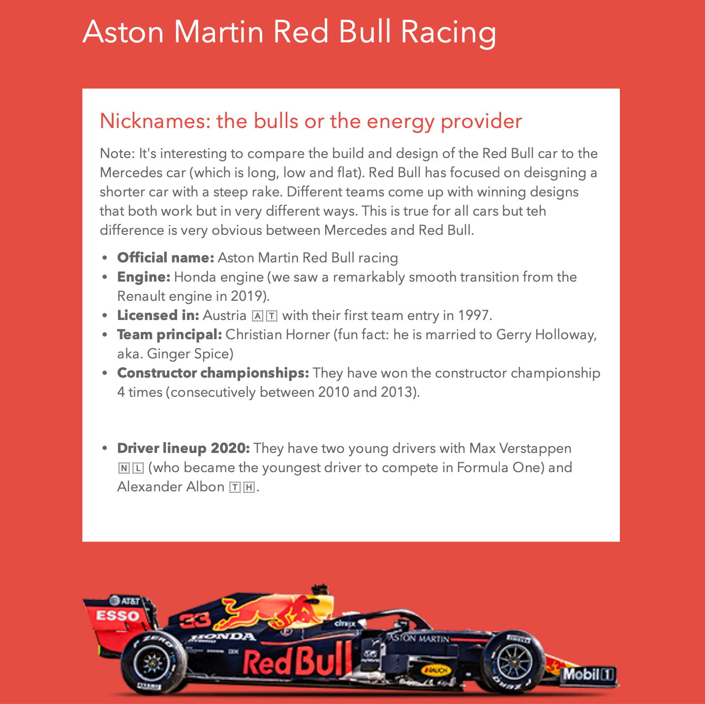 Formula One 2020 Guide gallery image