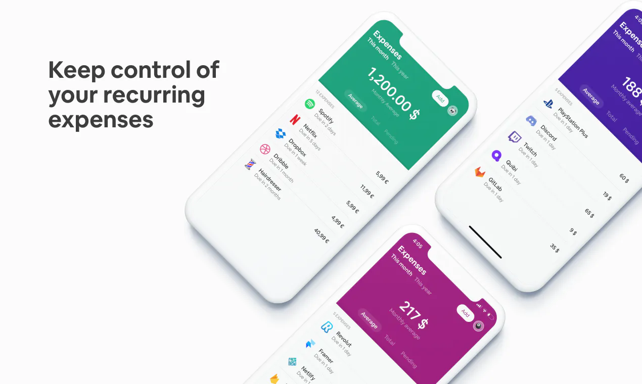 Billbot Billbot: Track your subscriptions & recurring expenses with ease ...