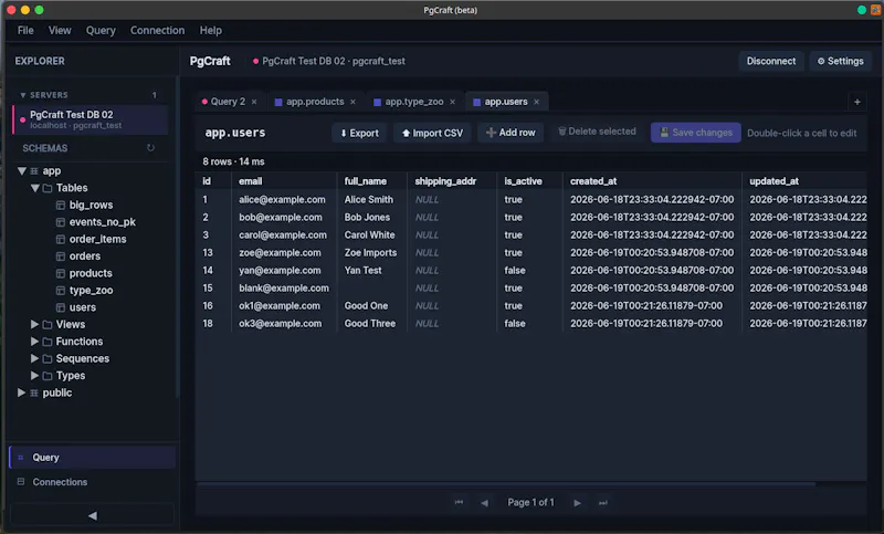 PgCraft screenshot 3