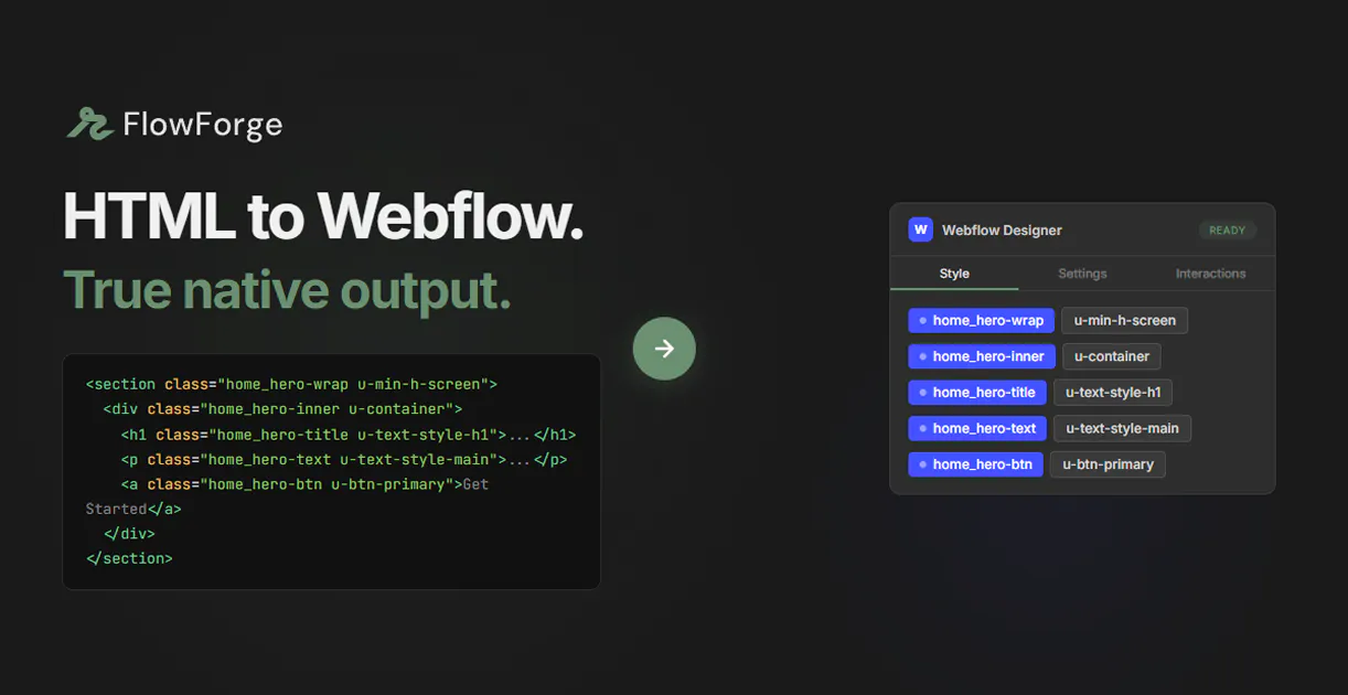 FlowForge product banner