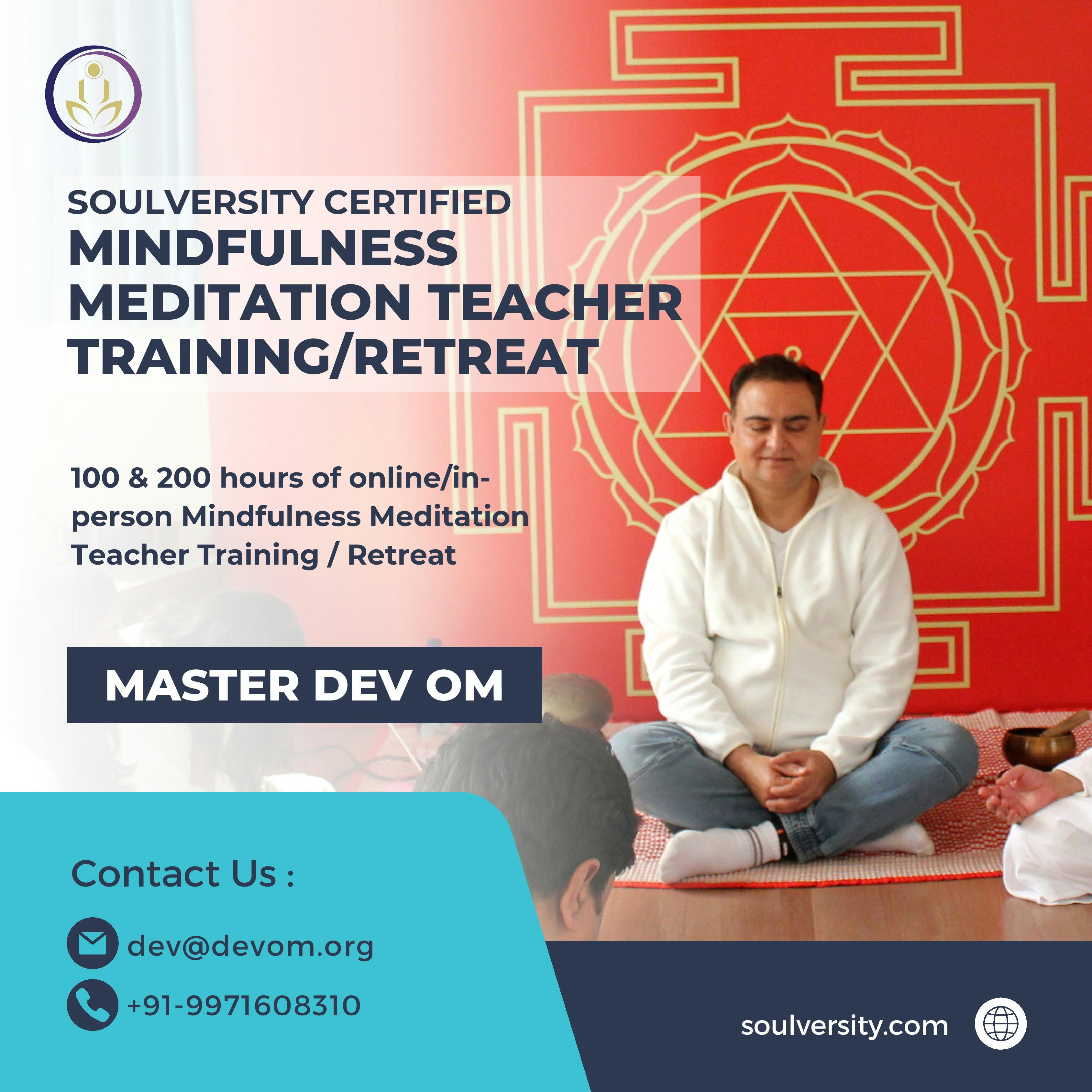 Soulversity Meditation Teacher Training