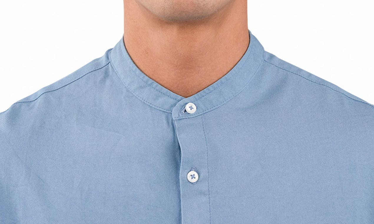 Banded Collar Shirt v2.0 by Merit media 3