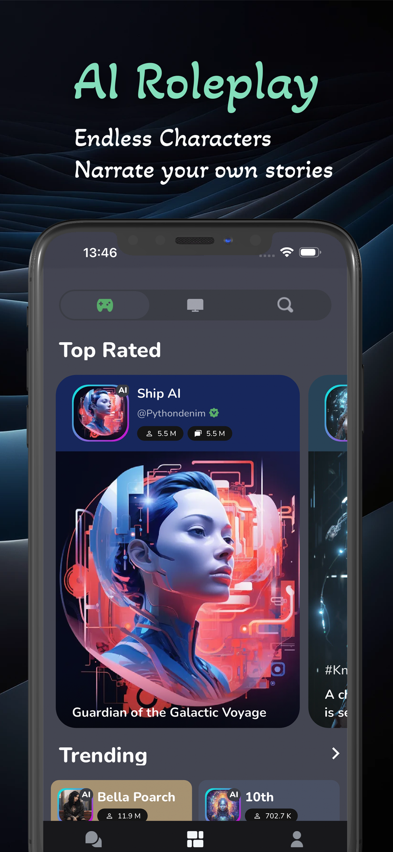 ChatC - AI Roleplay and Helper gallery image