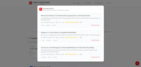 Switch Friend Codes gallery image
