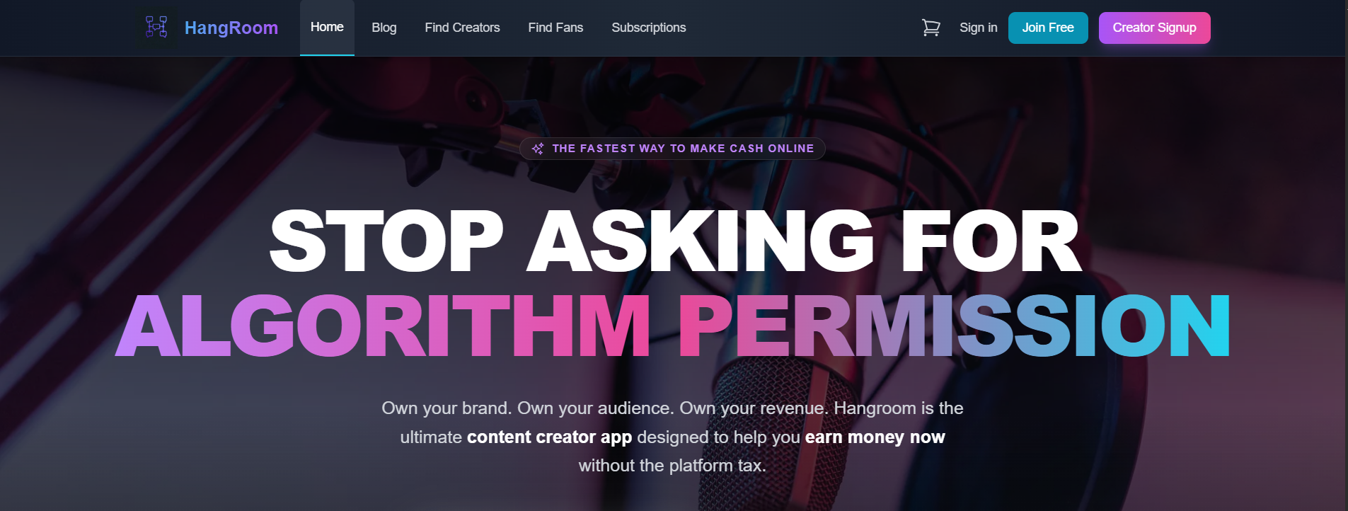 HangRoom - Screenshot 3 showing product features and functionality