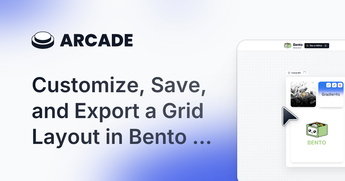 Bento Grid Generator gallery image