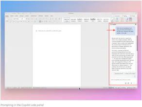 Copilot in Word gallery image