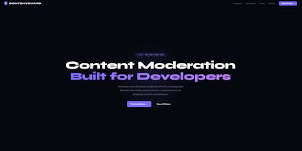 ContentGuard β Content Moderation gallery image