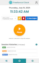 Freelance Clock gallery image