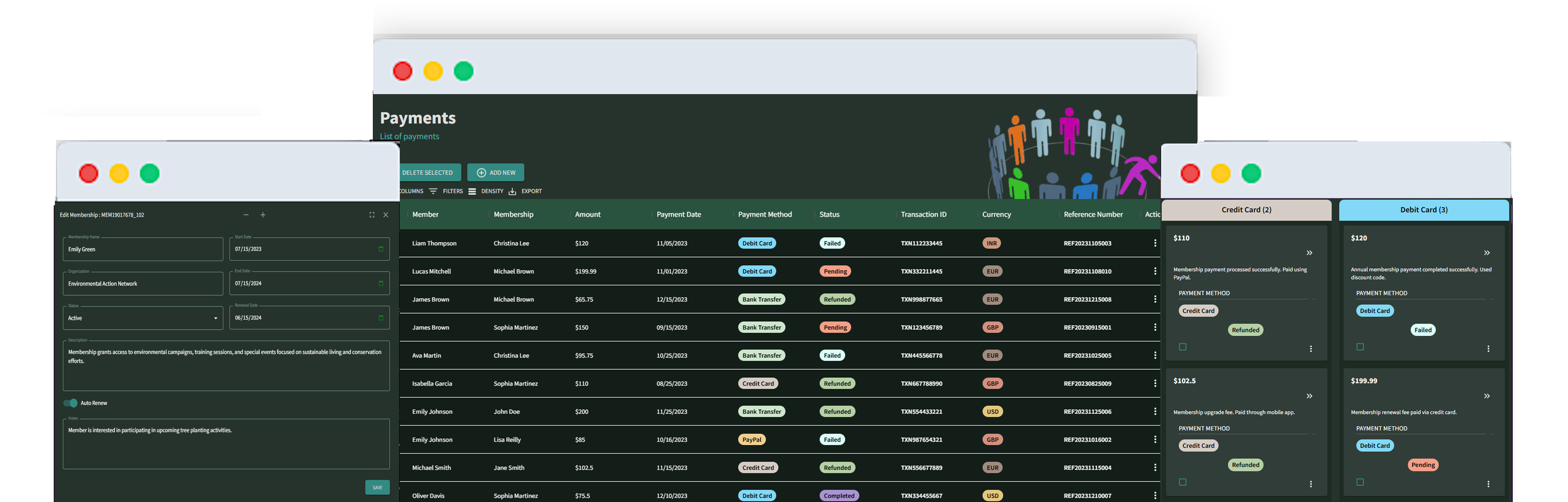 Clubyly® - Main product screenshot demonstrating key features and user interface