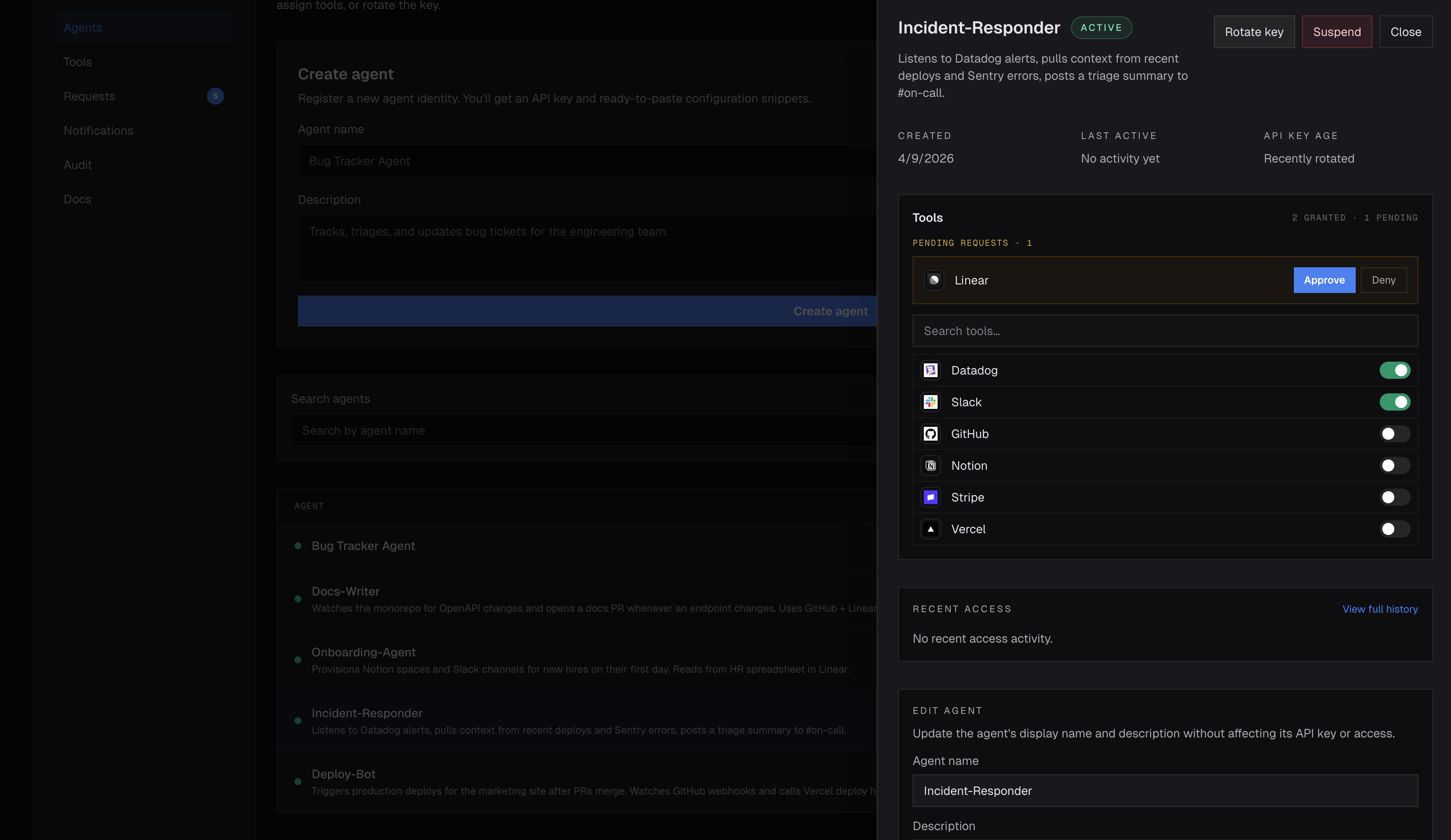 AgentKey — Agent Access Management gallery image