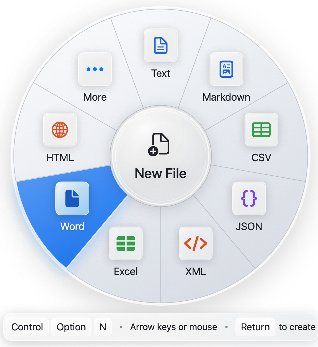 CreateFiles+ gallery image