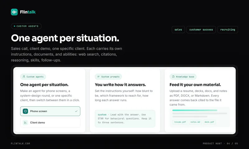 Flintalk screenshot 4