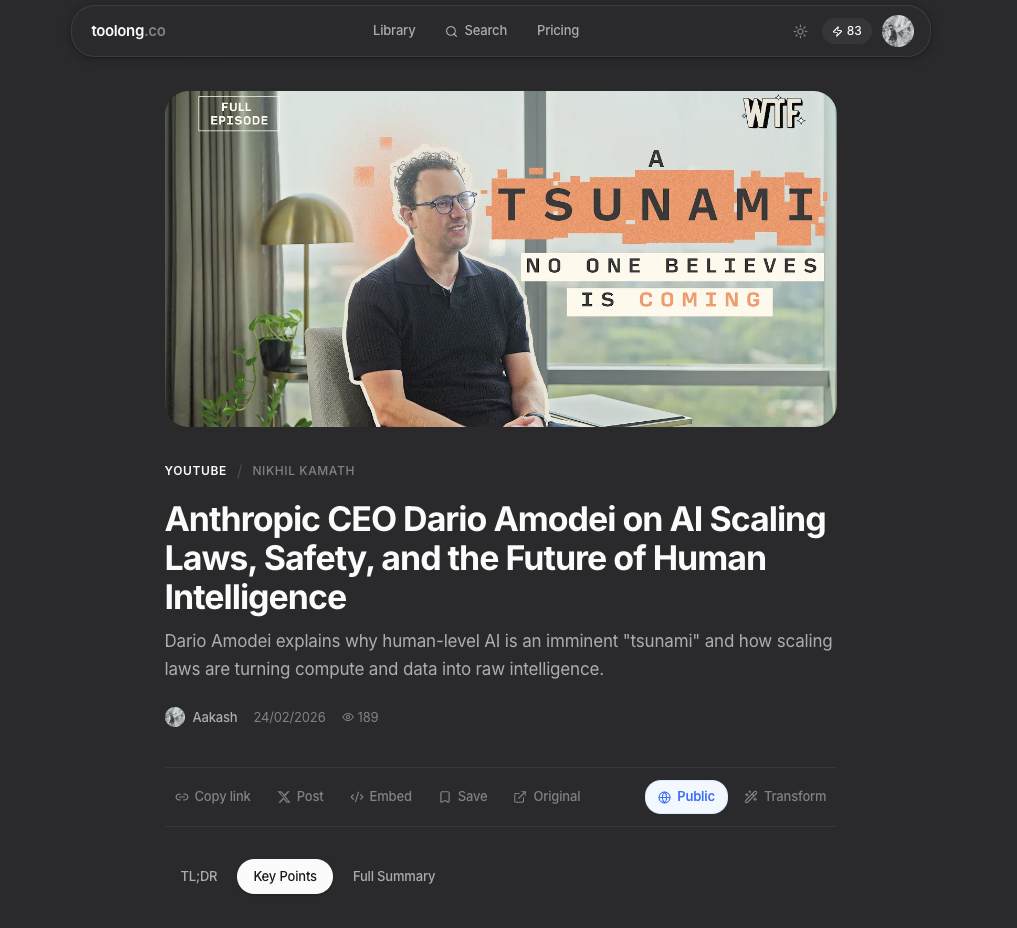 TooLong gallery image