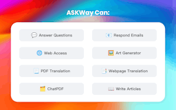 ASKWay-Embrace GPT-4's AI Superpower! media 1