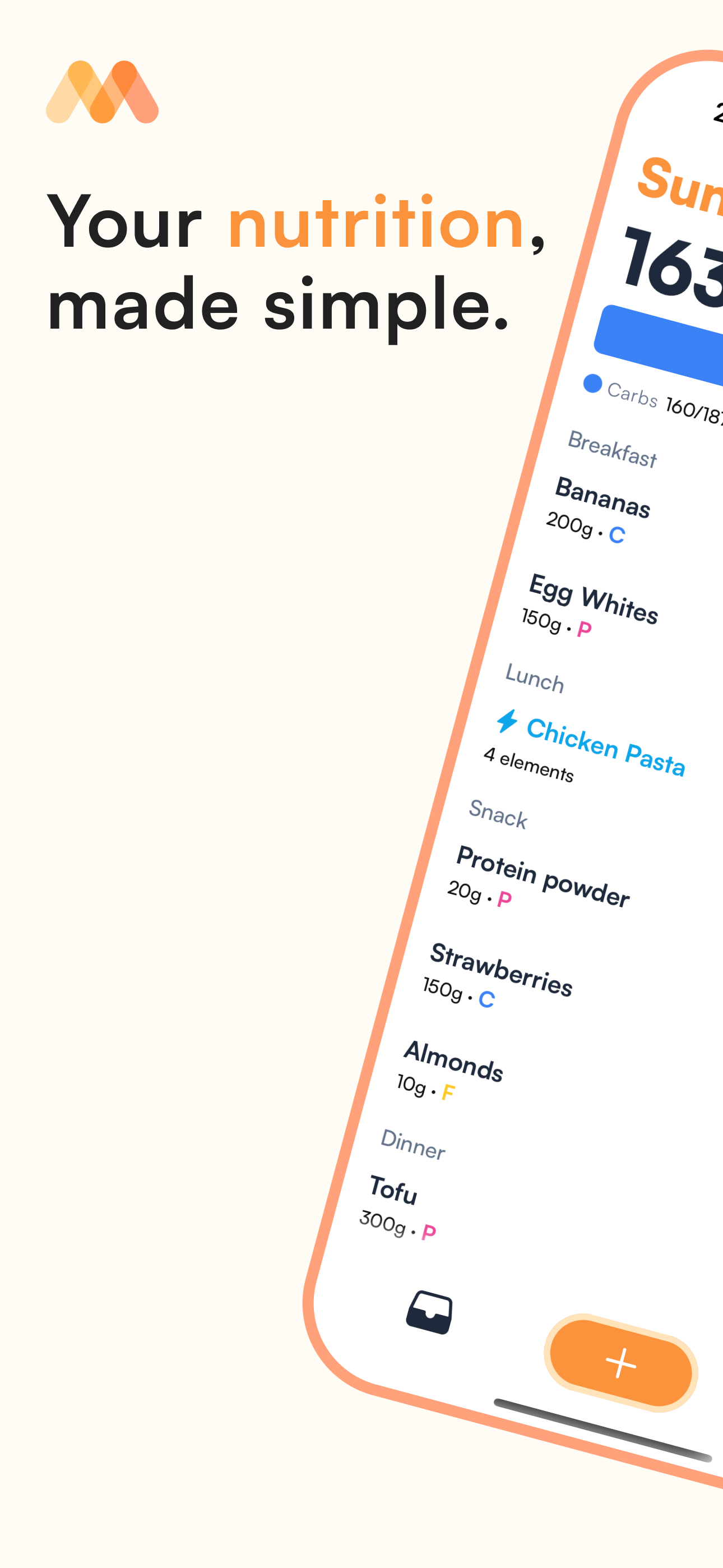 Macrohabit per iOS - La tua alimentazione ha reso semplice media 1