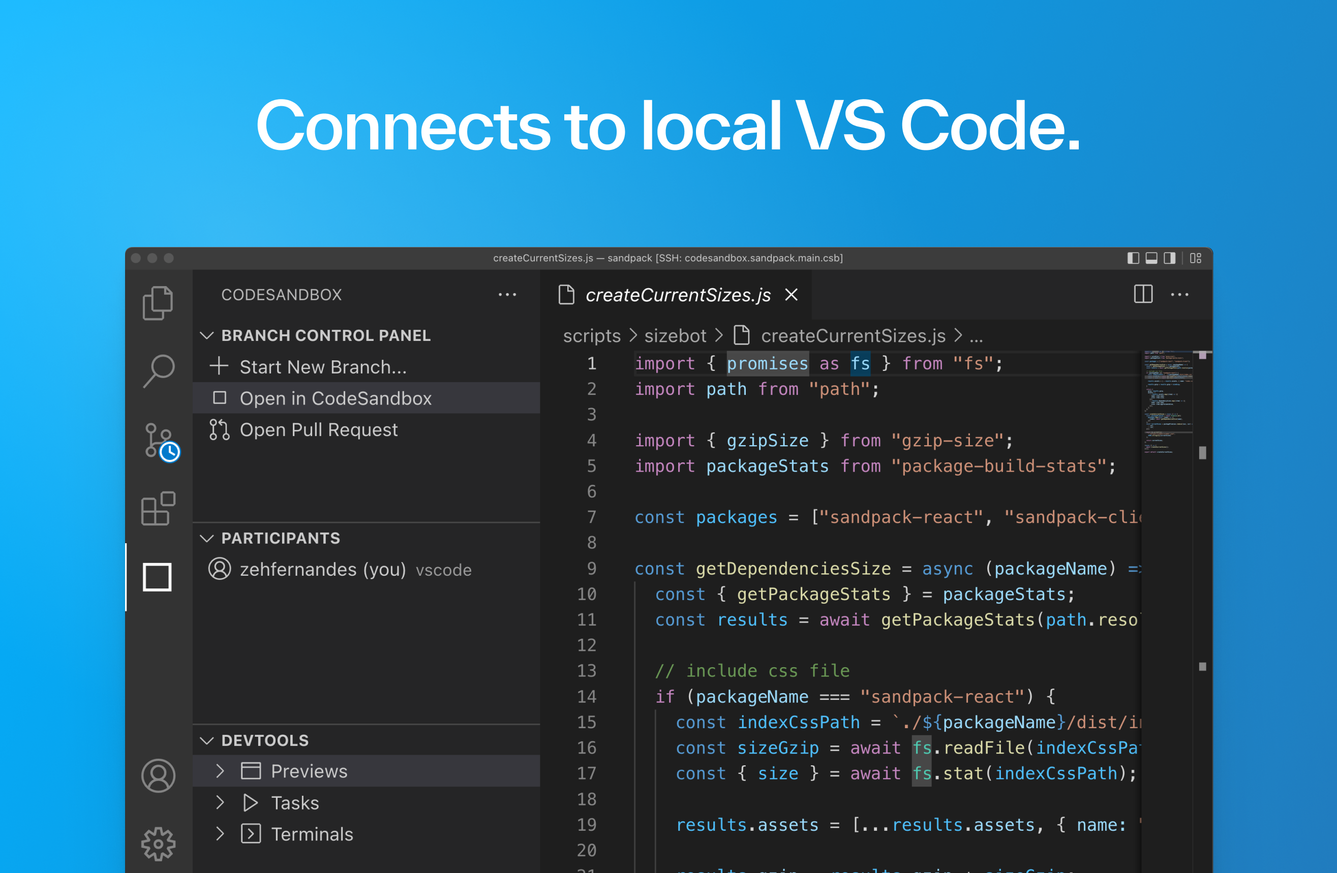 CodesandBox CDE - สภาพแวดล้อมการพัฒนาคลาวด์ทันที media 4