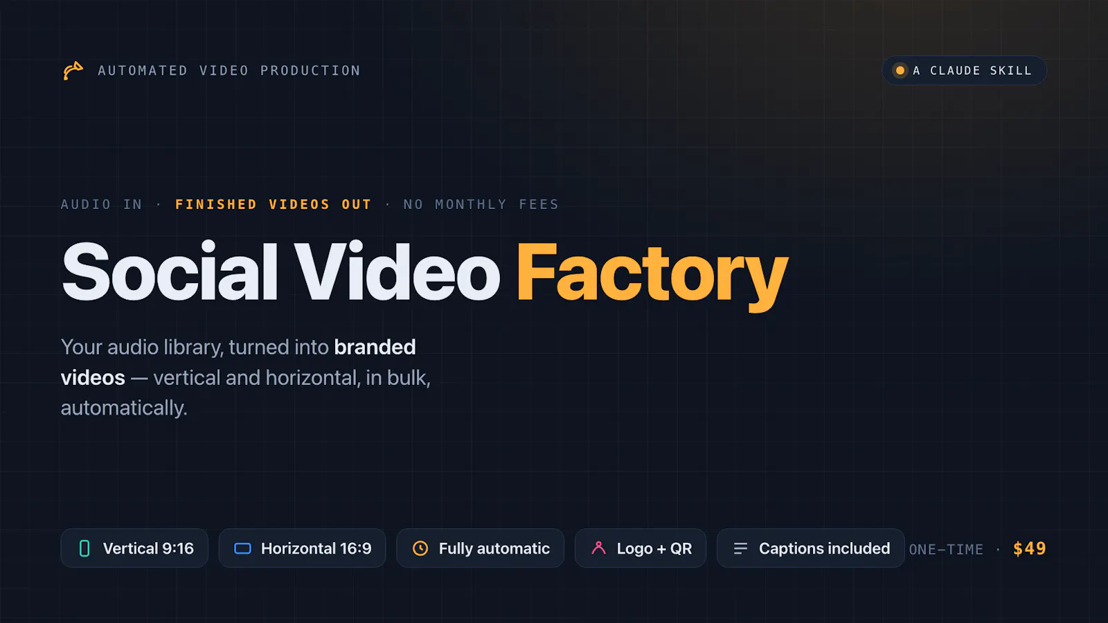Social Video Factory screenshot 1