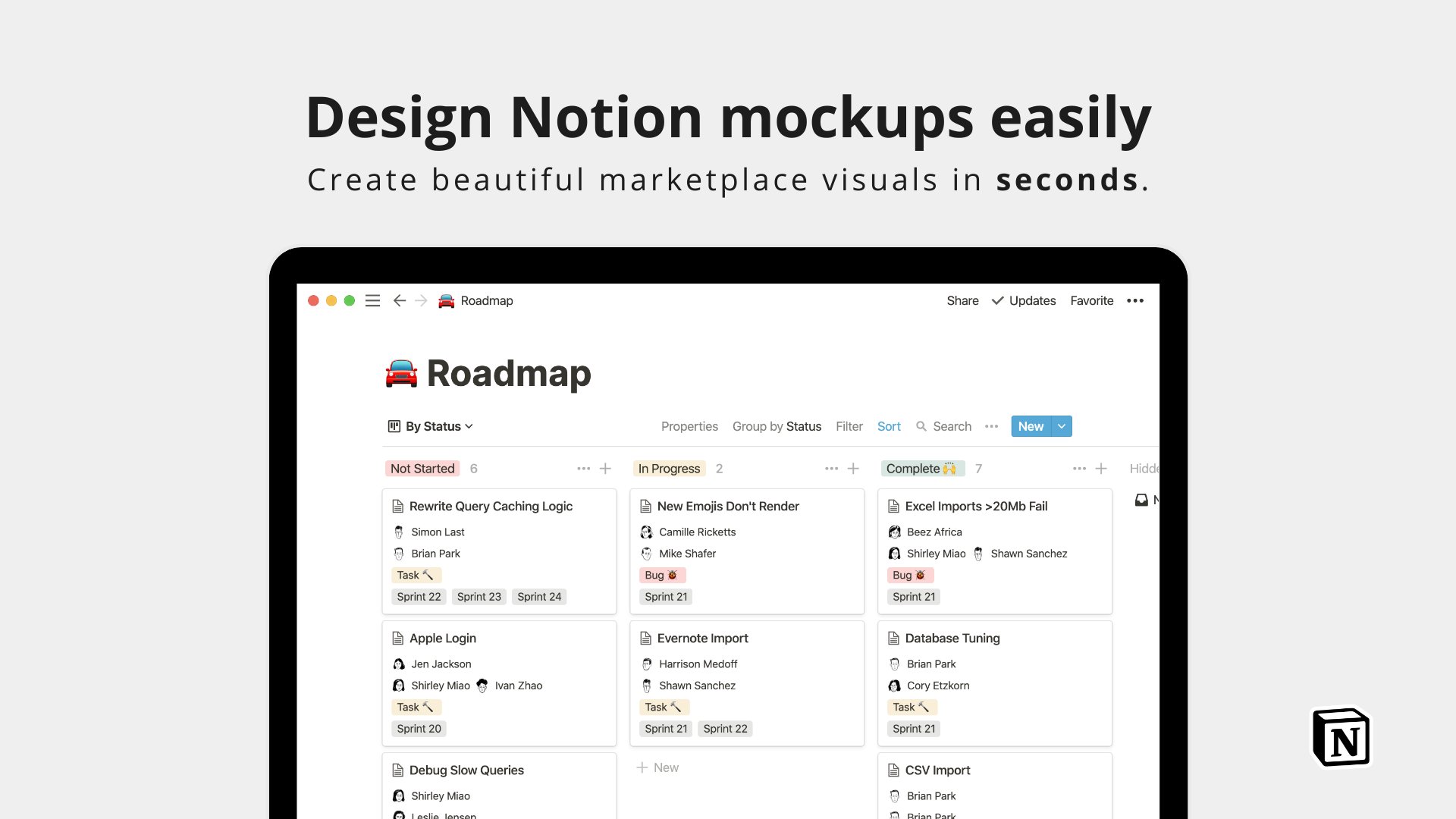 Canva Templates for Notion Mockups gallery image