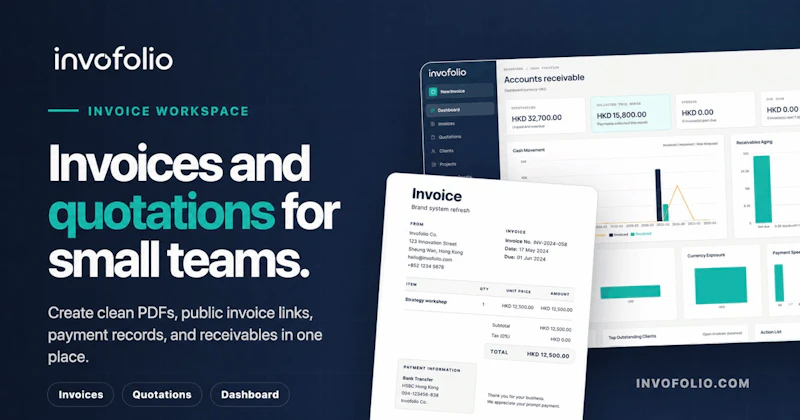 Invofolio screenshot 1