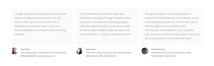HackerMetrics gallery image
