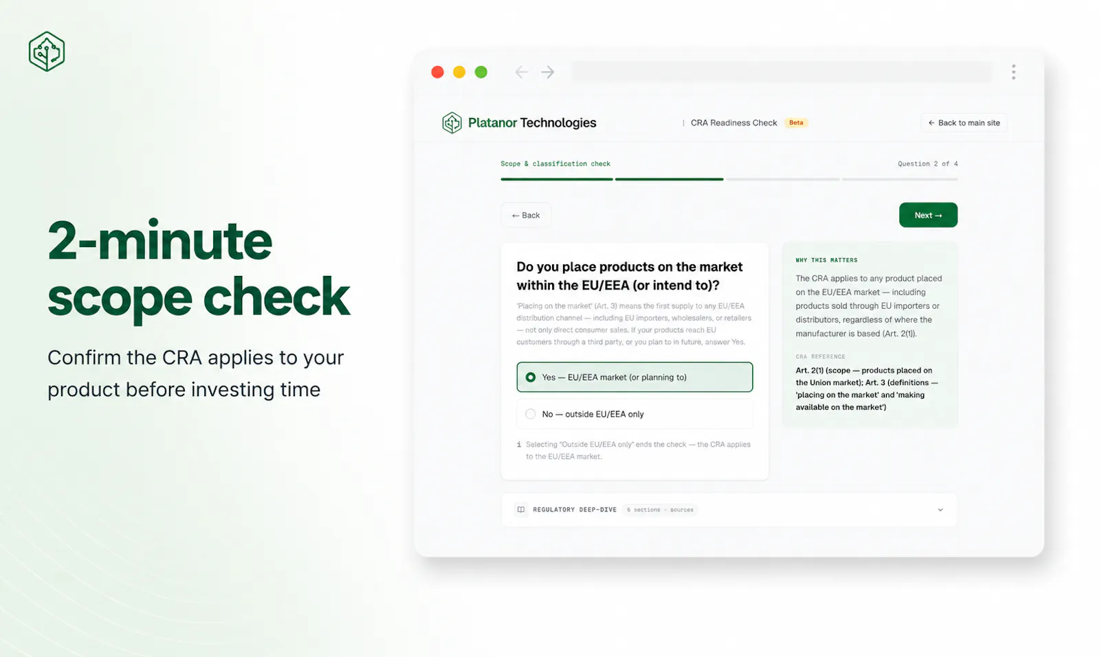 CRA Readiness Check screenshot 3