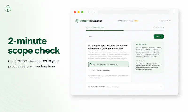 CRA Readiness Check screenshot 3